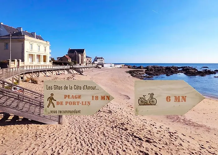 Апартаменты La Goelette - Les De La Cote D'amour Ле Круазик